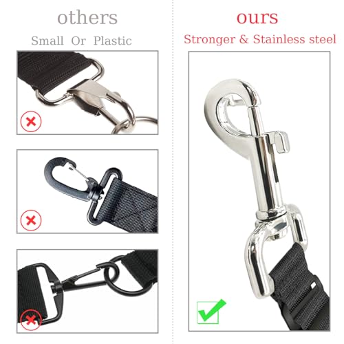 DEIHAALEN Trimmer Shoulder Strap Upgraded for Weed Wackers Strap, Universal Weed Strap for Weed Eater Shoulder Strap Easy Release Brush Cutter Harness Compatible with EGO String Trimmer, Leaf Blower