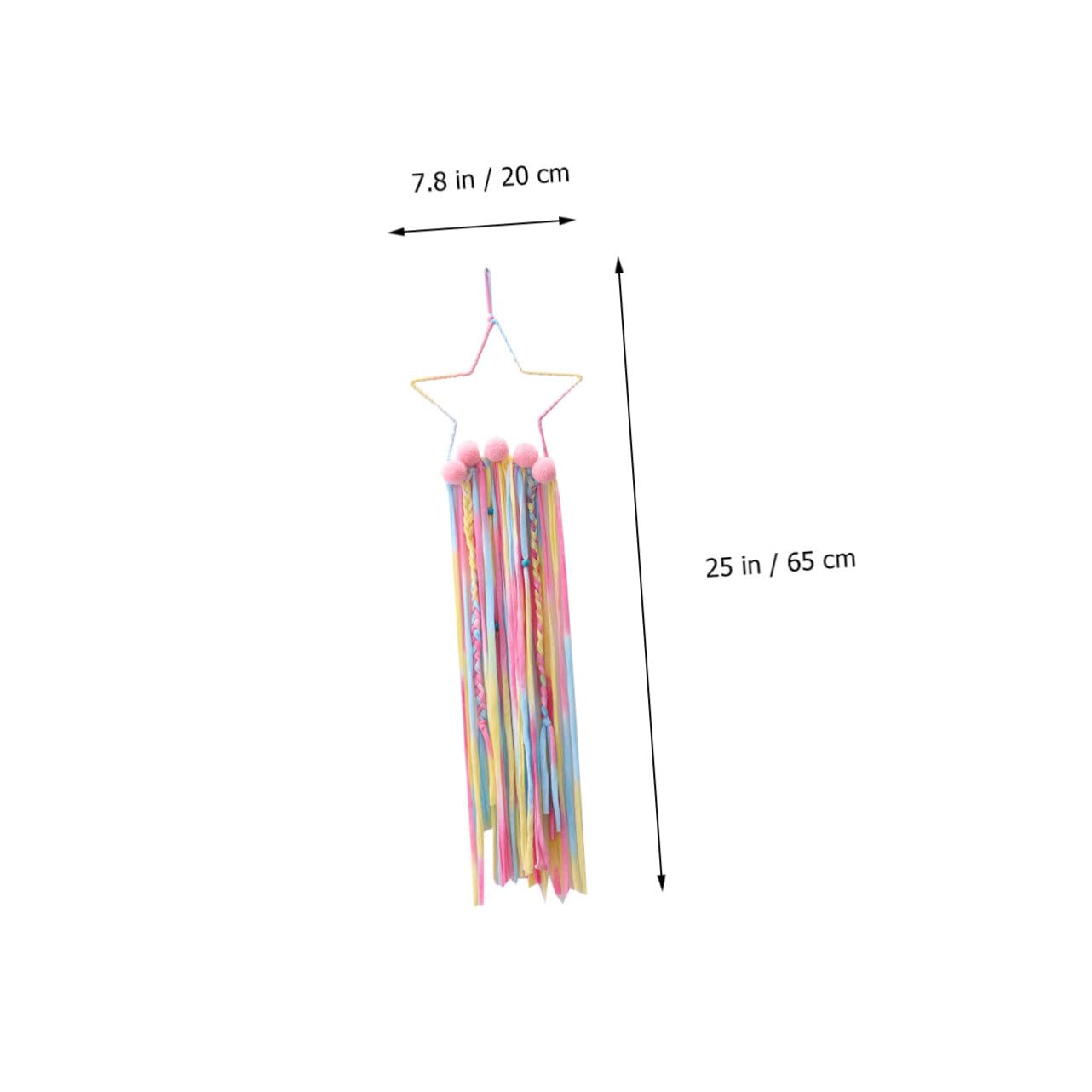 IWOWHERO Hair Clip Storage Belt for Girls Hair Accessories Organizing Strips Little Girl Barrette Holder