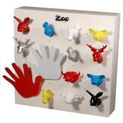 Zoo Capventure - Appendiabiti a Forma di Testa