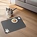 12X20 Inch Reusable Diatomite Pet Feeding Mat, Water Absorbent, Anti-Slip, Washable Mat for Cats and Dogs