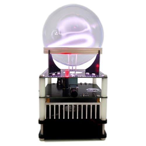 Vastarry Tesla Coil Arc Light Dynamic Plasma Ring Science Experiment Gadget Geek Collectible Party Light Decor Vastarry Tesla Coil Arc Light Dynamic Plasma Ring Science Experiment Gadget Geek Collectible Party Light Decor