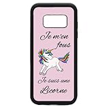 RÉSISTANCE : Protection optimale uniquement compatible avec Samsung Galaxy S8. Coque ultra résistante. Cette coque souple protège le smartphone de la poussière, des rayures et des chocs