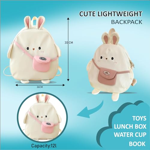 Image of Tinytot 15 inch Cute Backpack for Kids Girls Boys Toddler Backpack Preschool Nursery Play School Travel Bag for 5 to 8 Year Child - Mini Size