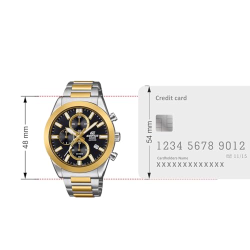 Image of Casio Edifice EFB-710SG-1AVUDF Analog Black Dial Men (ED667)