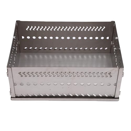 Cocoarm Sauna Steinhalter, Edelstahl Saunaofen Steinhalterung Steinkorb für Holzkohle Holzofen 50 Kg Kapazität (SL 300)