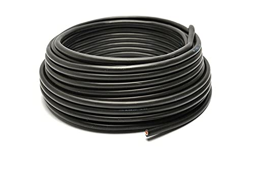 Cavo Elettrico Bipolare Sez. 2X1 Nero 100 Mt