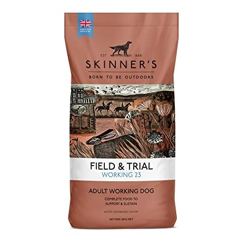 Skinner's Field & Trial Complete Dry Working 23 Adult Dog Food with Beef, 15 kg (Pack of 1) Cover