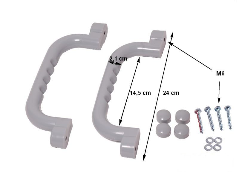 SELEWARE Lot De 2 Poignées De Jeu En Plastique - Accessoires De
