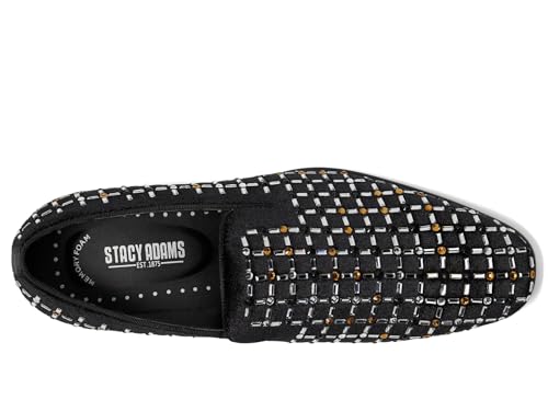 Stacy Adams Men's Stallford Rhinestone Slip on Loafer2