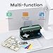 Aneken AL17 Counterfeit Bill Detector with Dual LED UV Light, Advanced Counterfeit Money Detector with Auto Sleep, Money Checker Machine for Credit Card & ID & All Currencies in The World, Green