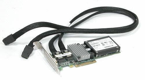 LSI MegaRAID SAS 9260-8i 6GB/s 8-port SAS/SATA w BAT1S1P