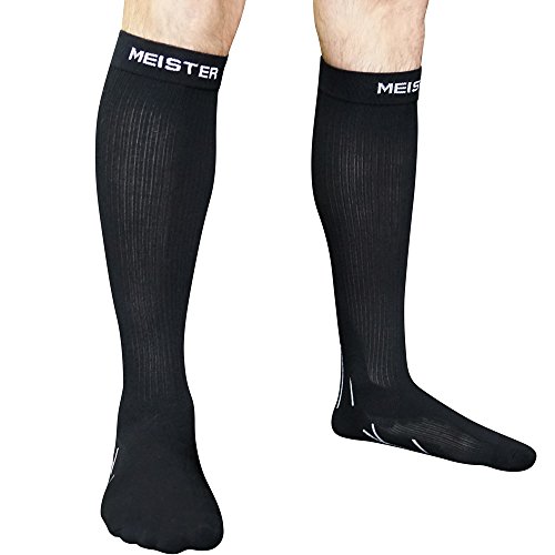 Image of Meister Graduated 20-25mmHg Compression Socks for Shin Splints (Pair)