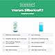 Silberkraft Läuseshampoo 100 ml mit Nissenkamm, zur Behandlung bei Kopfläusen und Nissen, effektives 2-Phasen-Shampoo, schonend für die Kopfhaut, für Kinder ab 1 Jahr (100 ml)