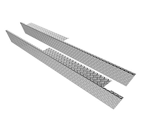 Aluminum Diamond Plate Rocker Panel for Club Car Golf Cart DS 82-Up (set of 2)