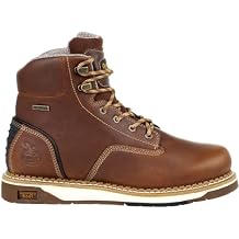 Georgia Boot Mens AMP LT Wedge Waterproof Work Boots