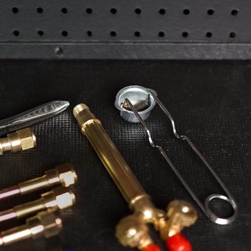 ABN Oxygen & Acetylene Torch Kit – 10 Pc Welding Kit Metal Cutting Torch Kit, Portable Cutting Torch Set Welder Tools