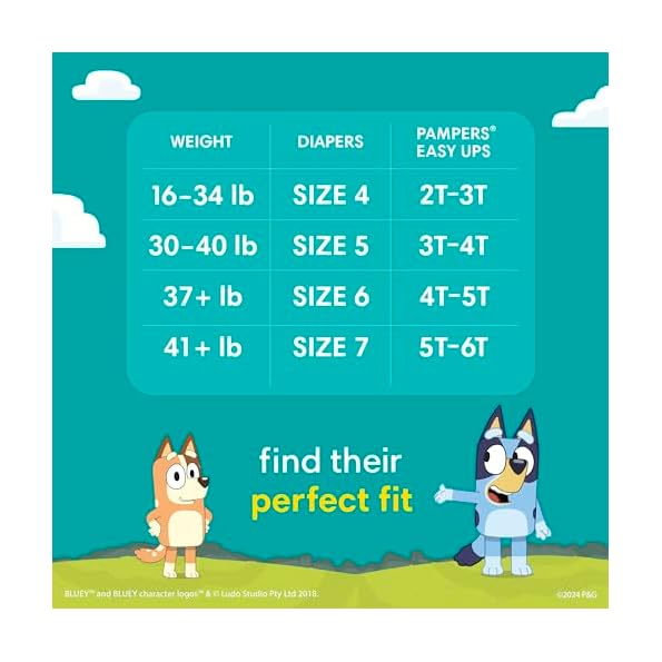 Pampers-Training-Pants-Easy-Ups-Boys-Girls-Bluey-Size-3T-4T-124-Count-Childrens-Potty-Underwear-Packaging-May-Vary