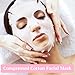 Khrgovd 100PCS Compressed Cotton Facial Mask Sheets, Disposable DIY Mask Paper Beauty Tool for Skin Care, Cotton Masks for Home, Travel