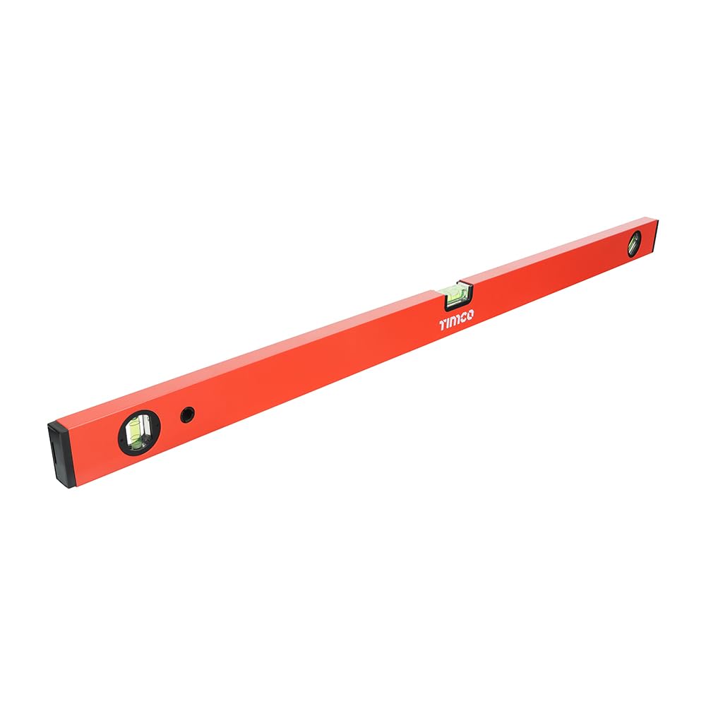 TIMCO - Spirit Level - Box Beam (Size 900mm - 1 Each), Red
