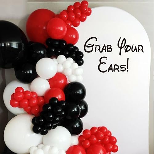 Vinilo Decorativo Grab Your Ears Mouse Party 10x2 in