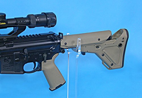 Rifle Stand Display Clear Acrylic Rifle Display Stand - Wide Top Gun ...