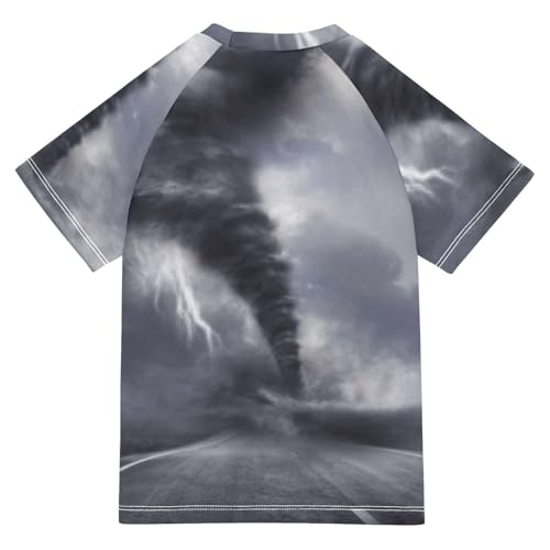 Aflyko Fun Kid Rashguard Shirt Tornado Boys Girls Swimsuit Top2
