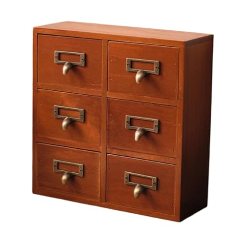 AFXGUSD Catálogo de tarjetas de biblioteca, muebles de oficina, organización, colección decorativa, organizador de escritorio estético, cajón de almacenamiento