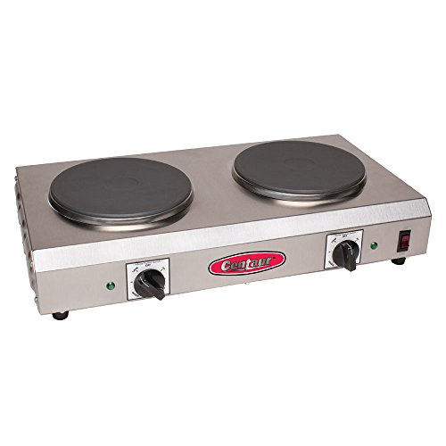 Centaur Double Burner Cast Iron Hot Plate - 21 1/4