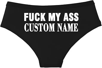 Cum In Me with Custom Name Panties for Women, Breed Me Personalized Panties, Engagement Gift for Fiance