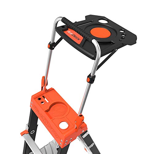 Little Giant Ladder Systems 15131-001 Select Step 6 to 10-Feet Adjustable Fiberglass Stepladder