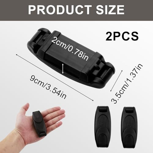 2Stück Auto Sicherheitsgurt Clip Universal Gurtversteller für Autos Sicherheitsgurt Einsteller für Erwachsene Kinder Verstellbarer Sitzgurt Halter Schwangerschaftsgurt Auto Abschnallschutz Kindersitz