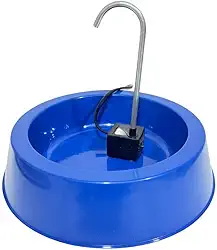 Bebedouro Automático para Gatos e Cães, Fonte com Bomba Submersa Bivolt que Mantém a Água Sempre Fresca e em Movimento(azul)