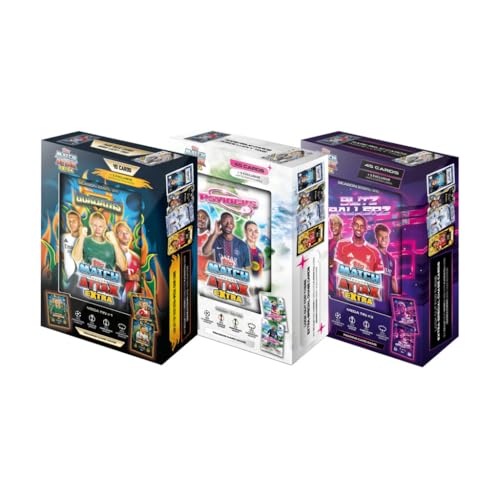 Topps UCC Match Attax Extra 2026 - Mega Tin - Goliaths - Contient 48 Cartes, Dont 3 Cartes Goliaths...