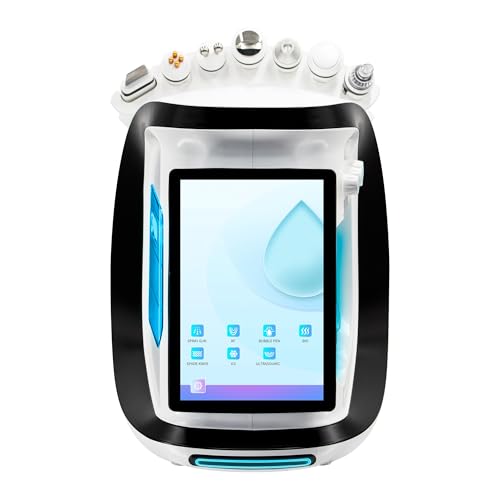 Taixl Máquina de Micro-Burbujas Faciales 6 en 1 Limpieza Profunda, Hidratación, Eliminación de Impurezas y Rejuvenecimiento de la Piel con Tecnología Nano-Bubble