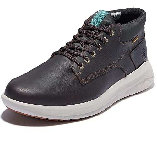 Bottes Timberland Bradstreet Ultra pour Hommes en Cuir Marron Foncé TB0A281TV13