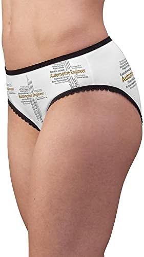 Automotive Engineer Panties, Automotive Engineer Underwear, Briefs, Cotton Briefs, Funny Underwear, Panties For Women