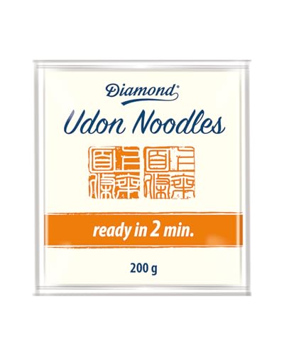 DIAMOND Udon Nudeln, schnelle und einfache Zubereitung, vegetarisch, vegan - 1 x 200 g