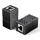 UGREEN LANケーブル 延長コネクタ cat7 cat6 RJ45 中継コネクタ ギガビット対応 8P10C ｌaｎ端子 メス-メス