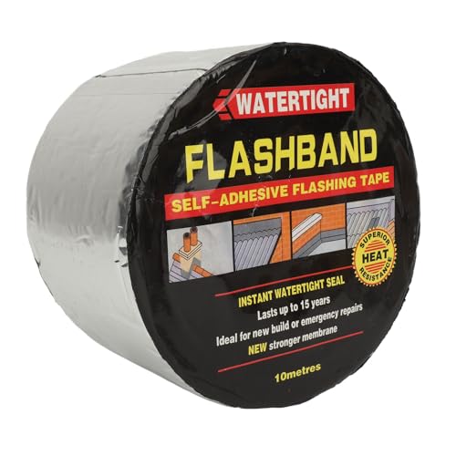 Image of Jeanoko 10m Aluminum Foil Asphalt Self Adhesive Waterproof Tape for Ship Sealing Warehouse, Color Steel Tiles, Jeanokop23kzqxrf4