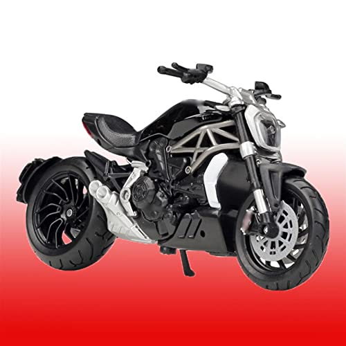 Modèle moto Ducati Xdiavel S 2016 de collection 1/18 en métal injecté haute finition