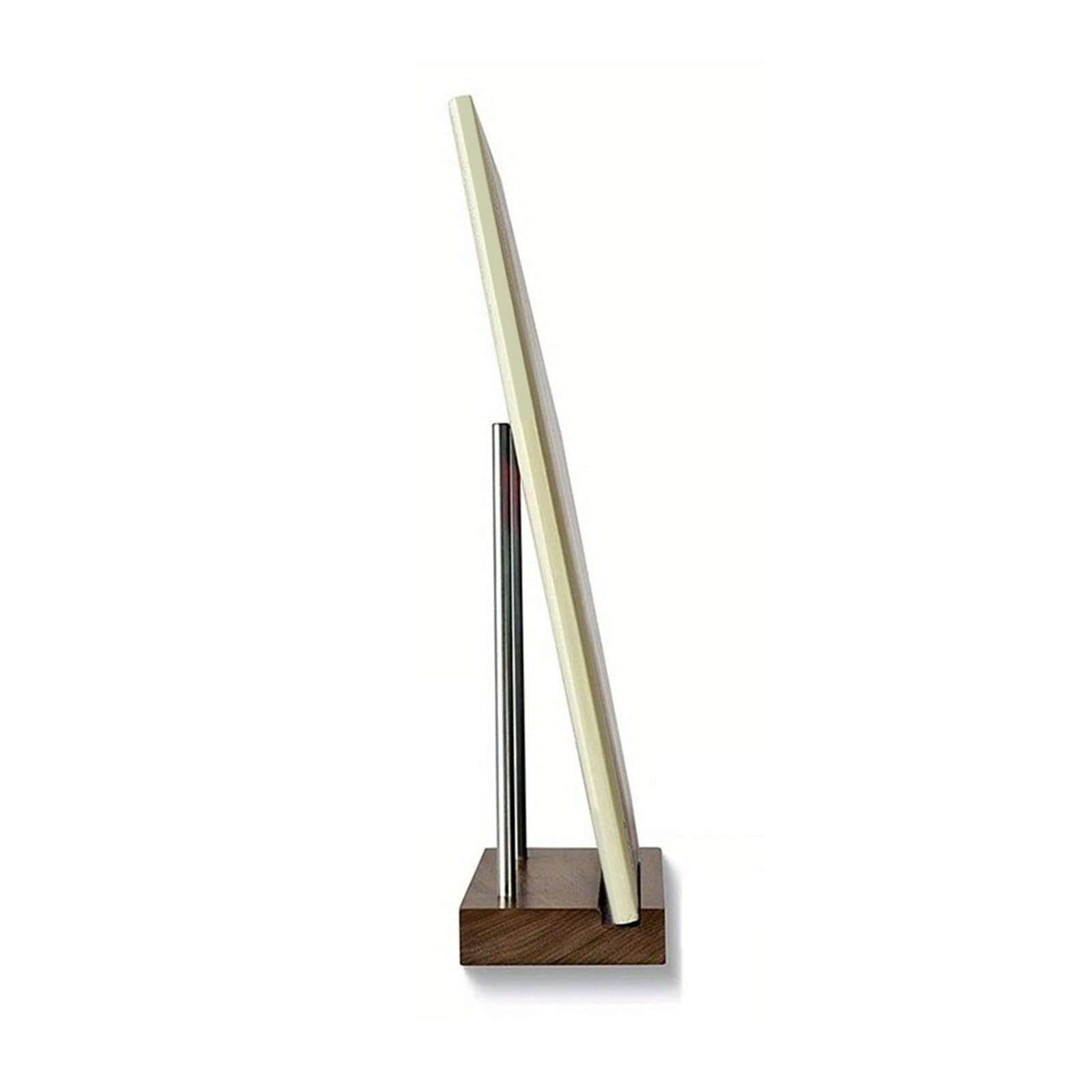 Soporte de CD multifuncional para escritorio, soporte de madera para discos de vinilo con soportes de metal