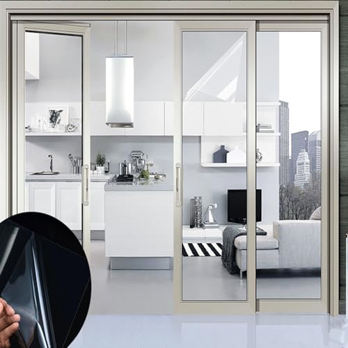 Película de seguridad para ventanas 17.7in x 6.5ft transparente miniatura 6