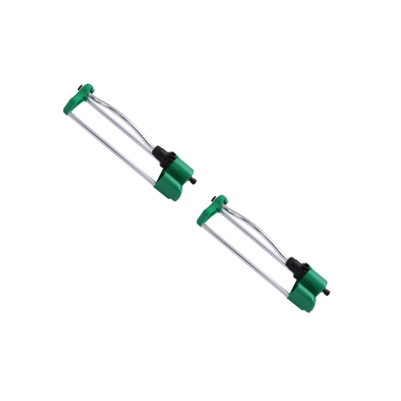 ibasenice 2 Piezas aspersor Cabezal rociador para riego Accesorios de jardín de riego de Jardines Herramienta de riego automático Pulverizador de riego Forestal el plastico Verde