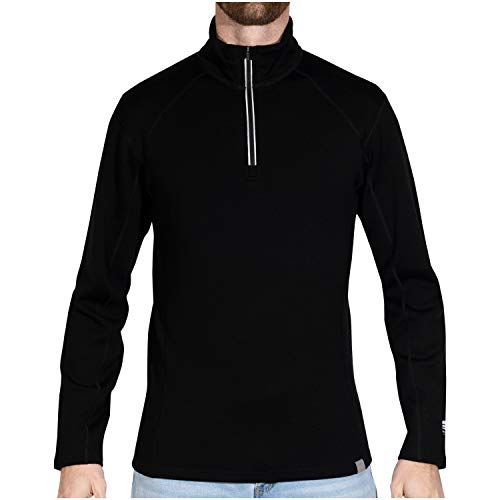 40'S　WARNERS half zip wool SWEAT cashmere-mens-half-zip-sweater