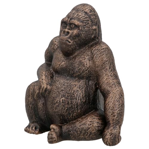 Statue Gorilla en fonte AB Tools : déco intérieure jungle moderne - 4
