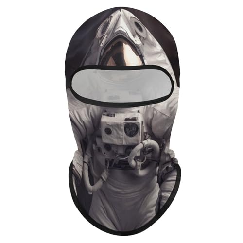 Balaclava para Hombres Máscara de Esquí Máscara Facial Astronauta para Invierno Máscara Facial para Ciclismo miniatura 1
