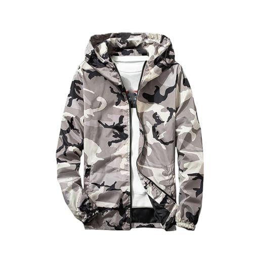 Veste pour homme style militaire manteau léger kaki veste casual mi-saison