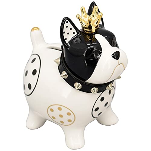 POMMERNTRAUM ®| Bulldogge Design Spardose Sparbüchse Sparschwein Hund Mastiff Französische Bulldogge Bulli