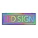 P10 Programmable Indoor/Outdoor LED Sign,39x14 Inch WiFi Controlled Digital Sign,Full Color High Brightness Scrolling Message Electronic Display,for Business Advertising