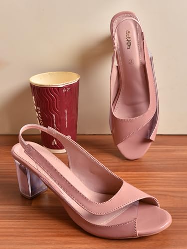 Image of Classic Closed Pointed Toe Mid Block Thick Heel Slingback Pumps for Women Signora106| Glitter Fabric Dress Shoes | Wedding Party | Evening Trendy Signora106